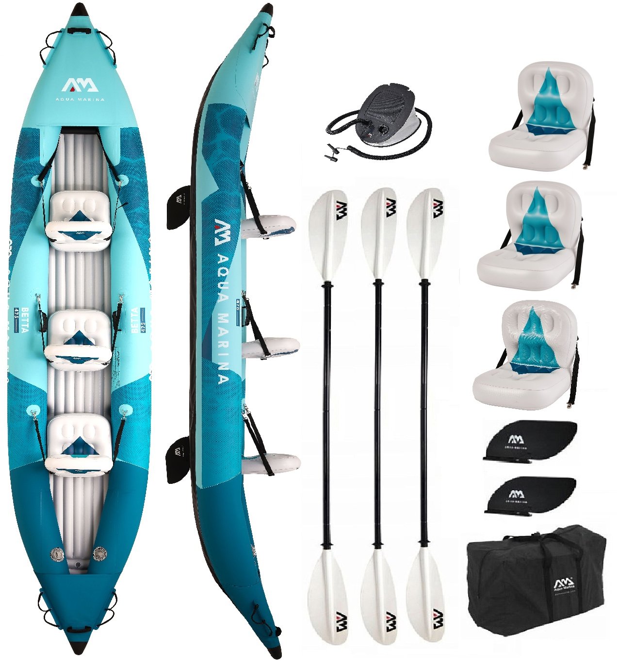 AQUA MARINA Betta 475 modrý