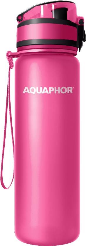 Aquaphor Filtračná fľaša City ružová