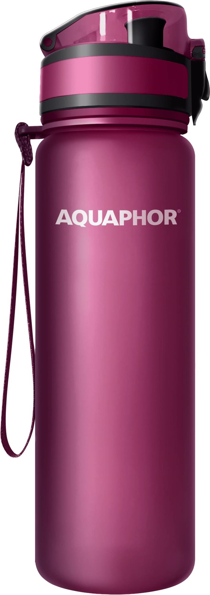 Aquaphor Filtračná fľaša City tmavo červená