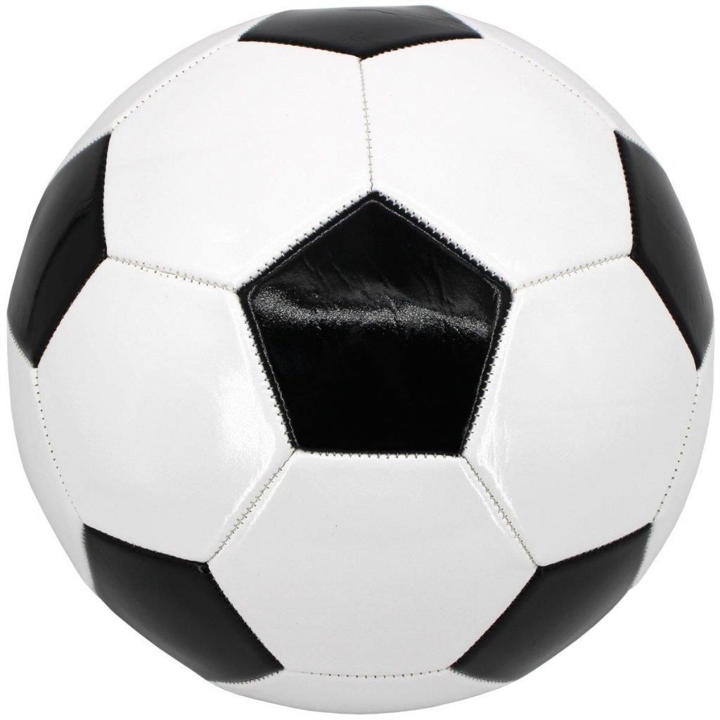 VIC Futbalová lopta veľ. 5, bielo-čierna