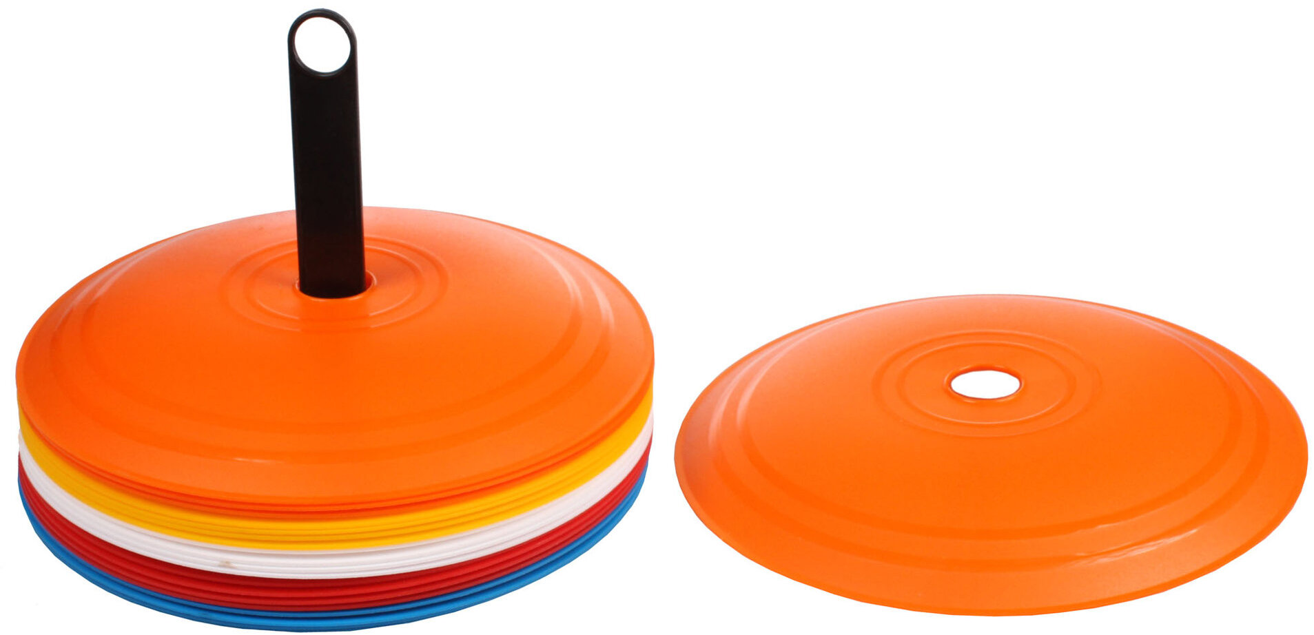 Merco Flat Disc vytyčovací mety sada 5 × 4 ks
