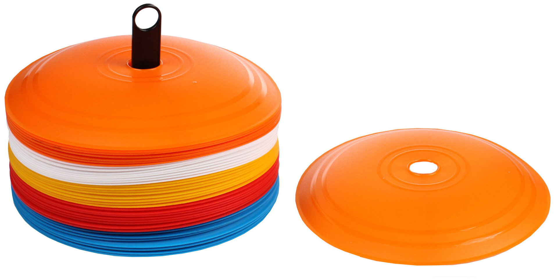 Merco Flat Disc vytyčovací mety sada 5 × 8 ks