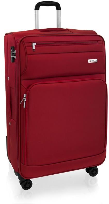 Avancea Cestovný kufor GP9196 Red 4W červený L