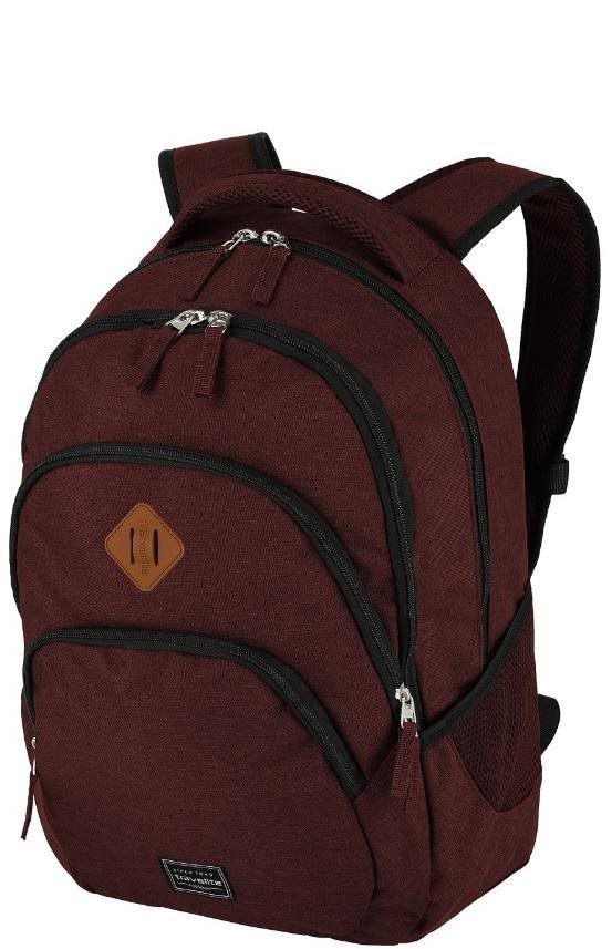 Travelite Basics Backpack Melange Bordeaux