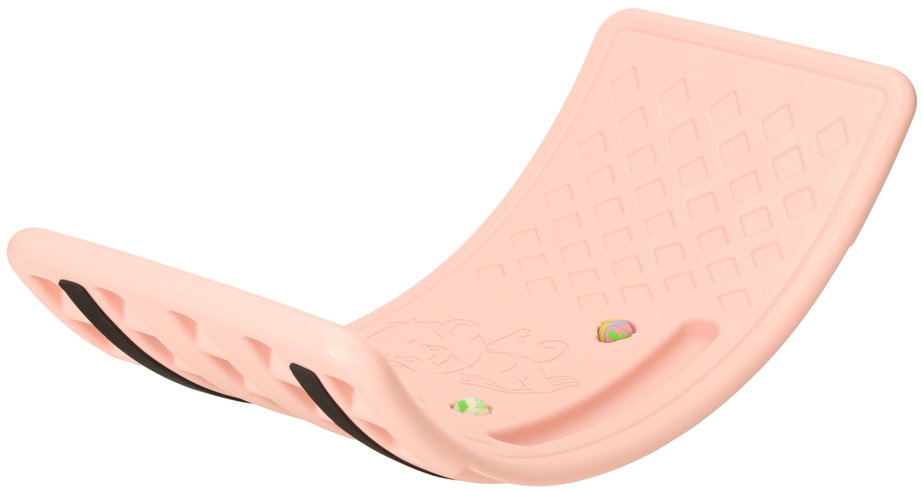 KIK KX3735 Houpací deska pro děti 67 × 29 cm, růžová