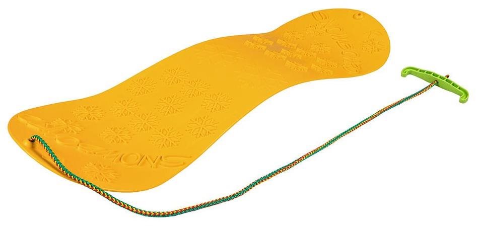 Detský klzák na sneh Snowboard 72 cm žltý