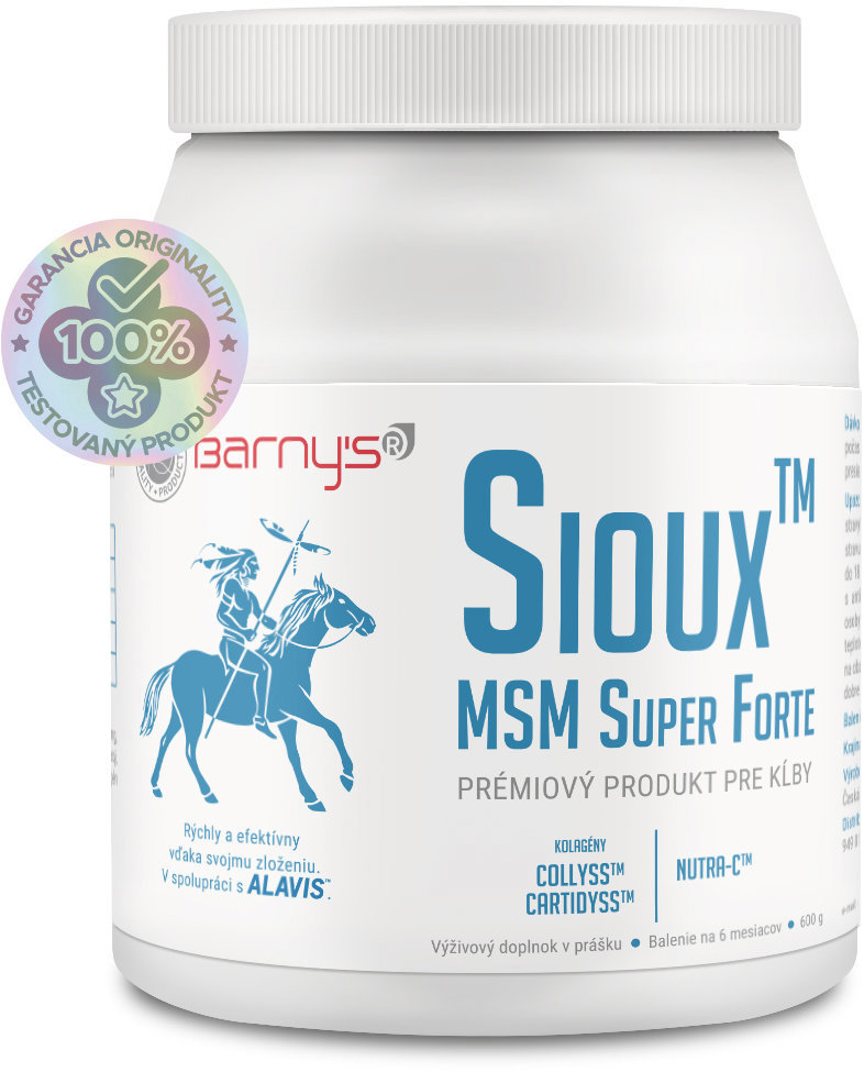 Barnys SIOUX MSM super forte 600 g