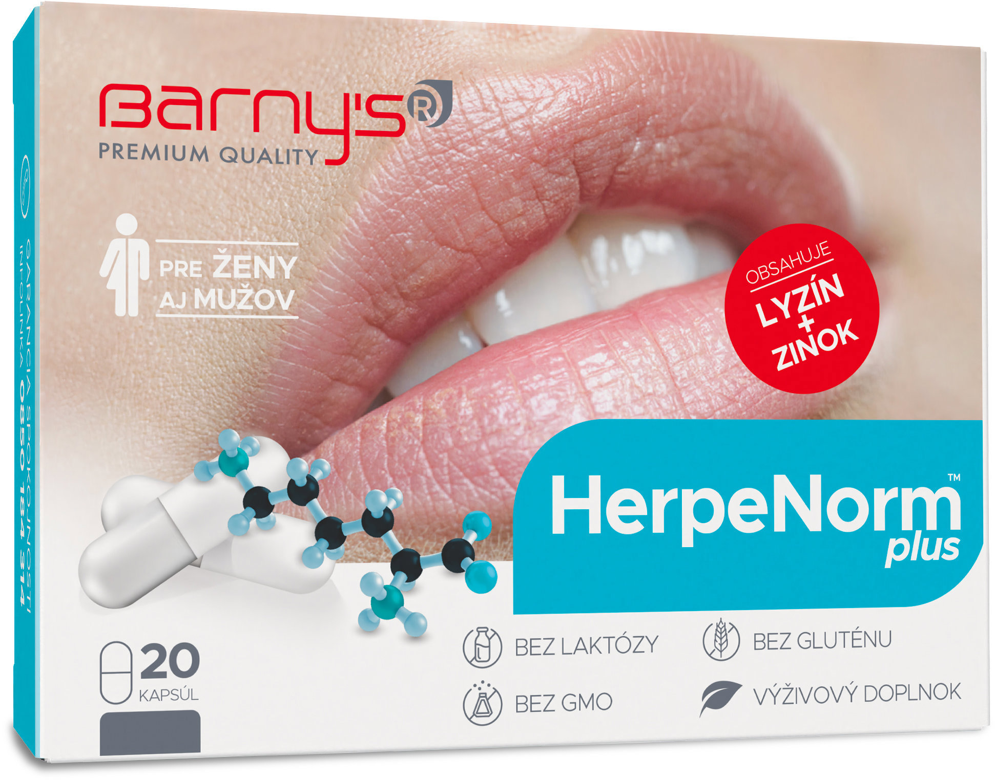 Barnys HerpeNorm Plus 20 kapsúl