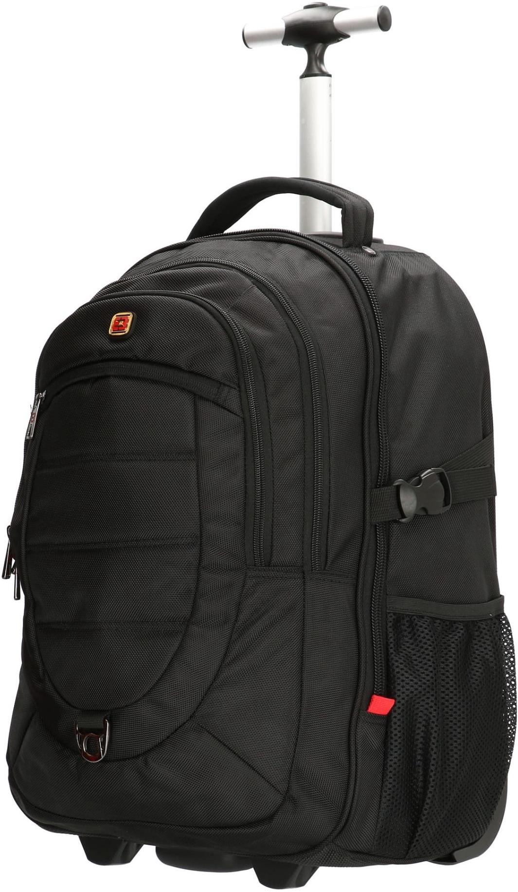 Enrico Benetti Cornell 15" Trolley Backpack Black