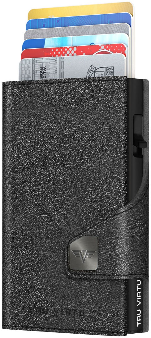 Tru Virtu Click & Slide - leather Nappa Black