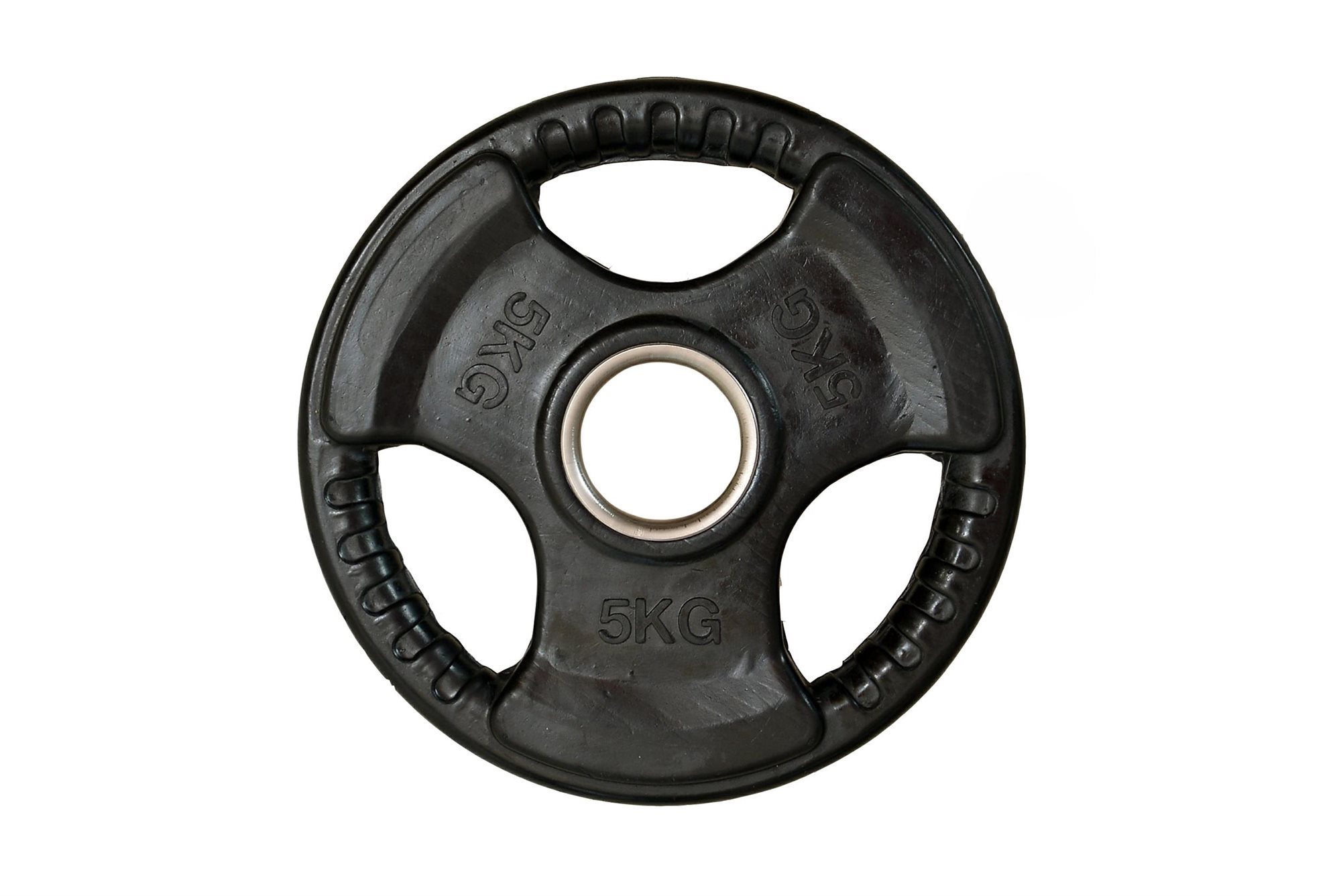 FitnessLine Kotouč olympijský pogumovaný 50 mm - 5 kg