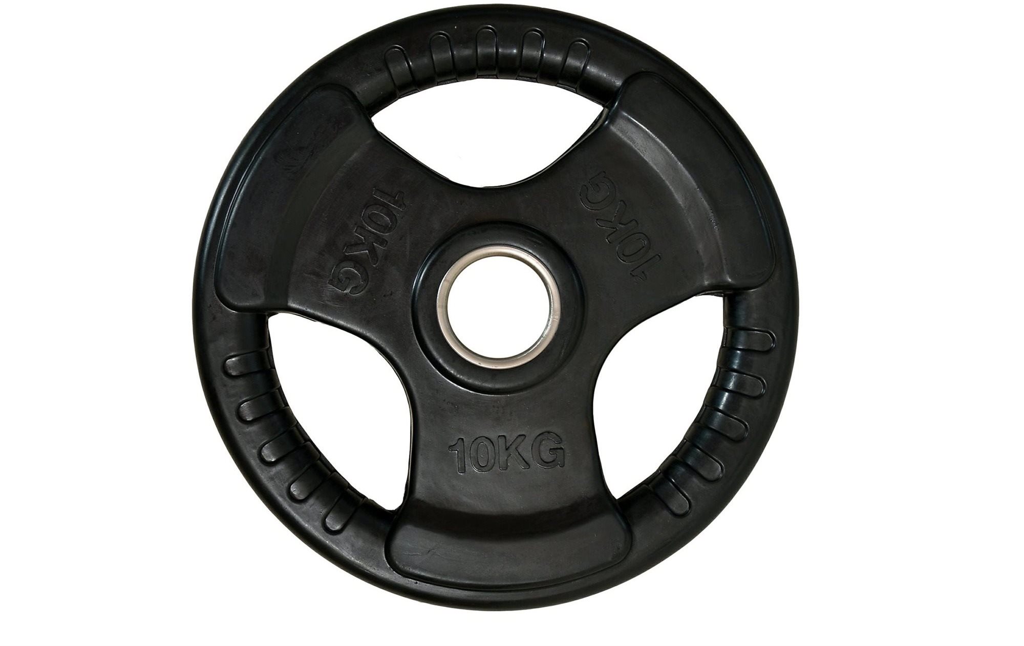 FitnessLine Kotouč olympijský pogumovaný 50 mm - 10 kg