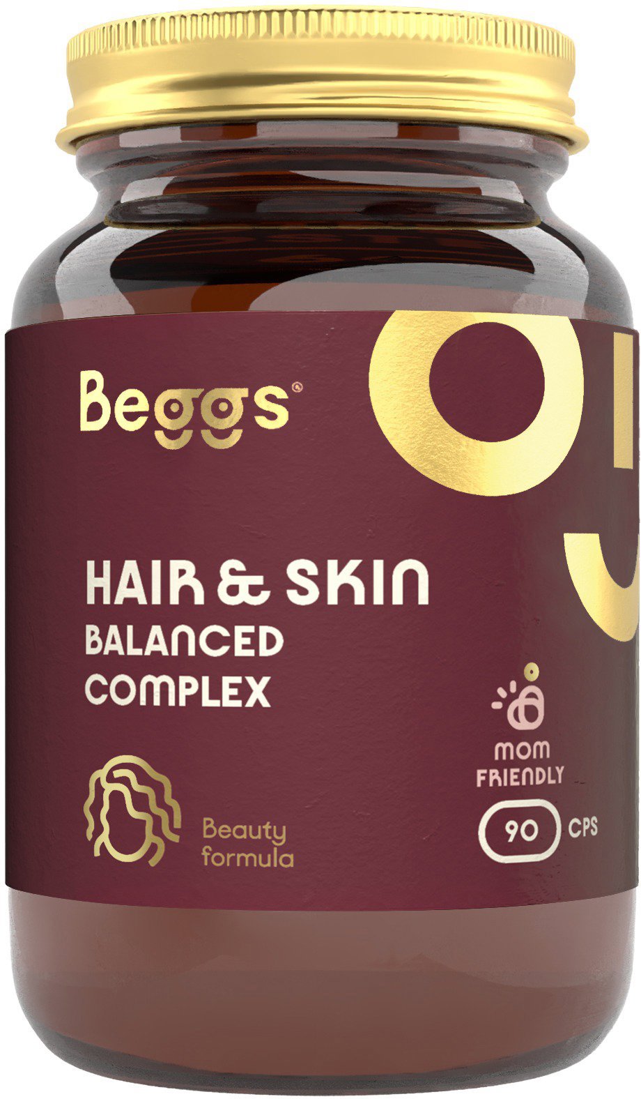 Beggs Balanced hair & skin COMPLEX, 90 kapsúl