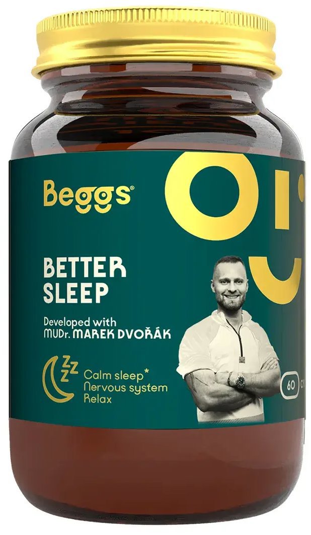 Beggs Better Sleep Developed with Marek Dvořák 60 kapsúl