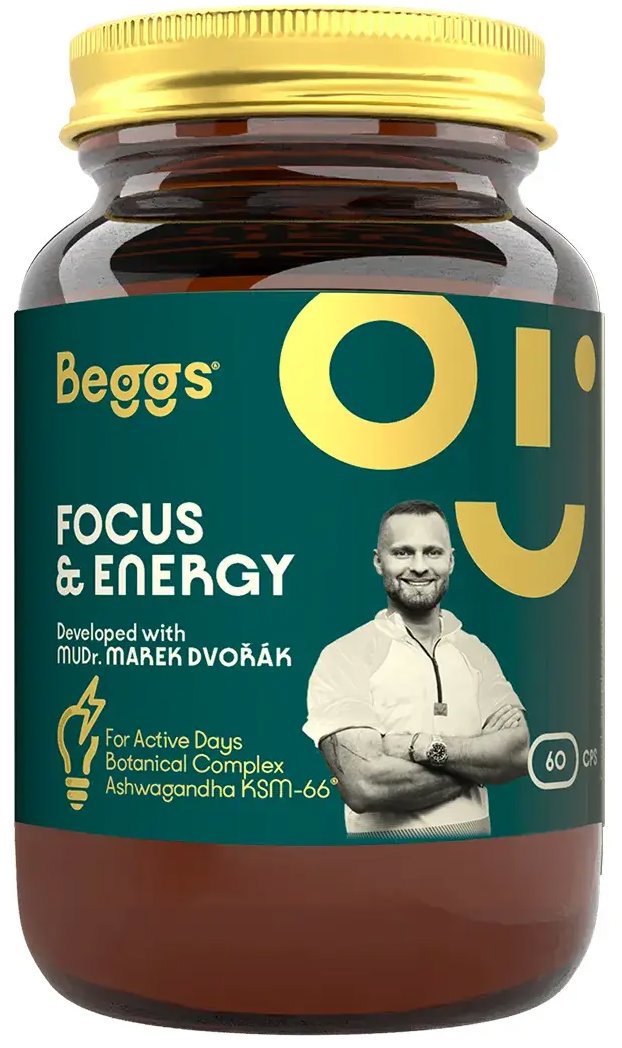 Beggs Focus and Energy Developed with Marek Dvořák 60 kapsúl