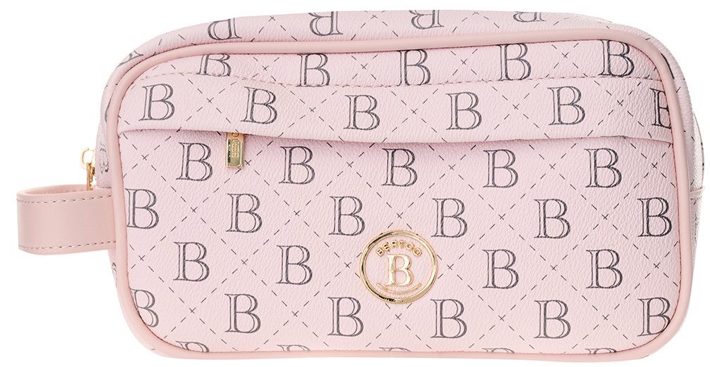 BERTOO Kozmetická taška Nicola pink logo