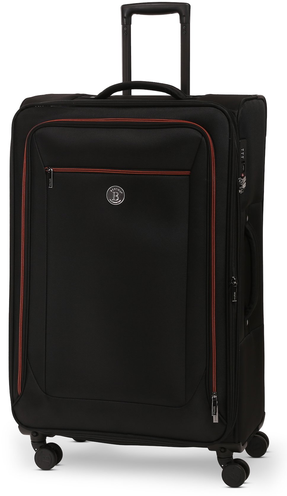 BERTOO Cestovný kufor Modena, čierny 100 – 116 l