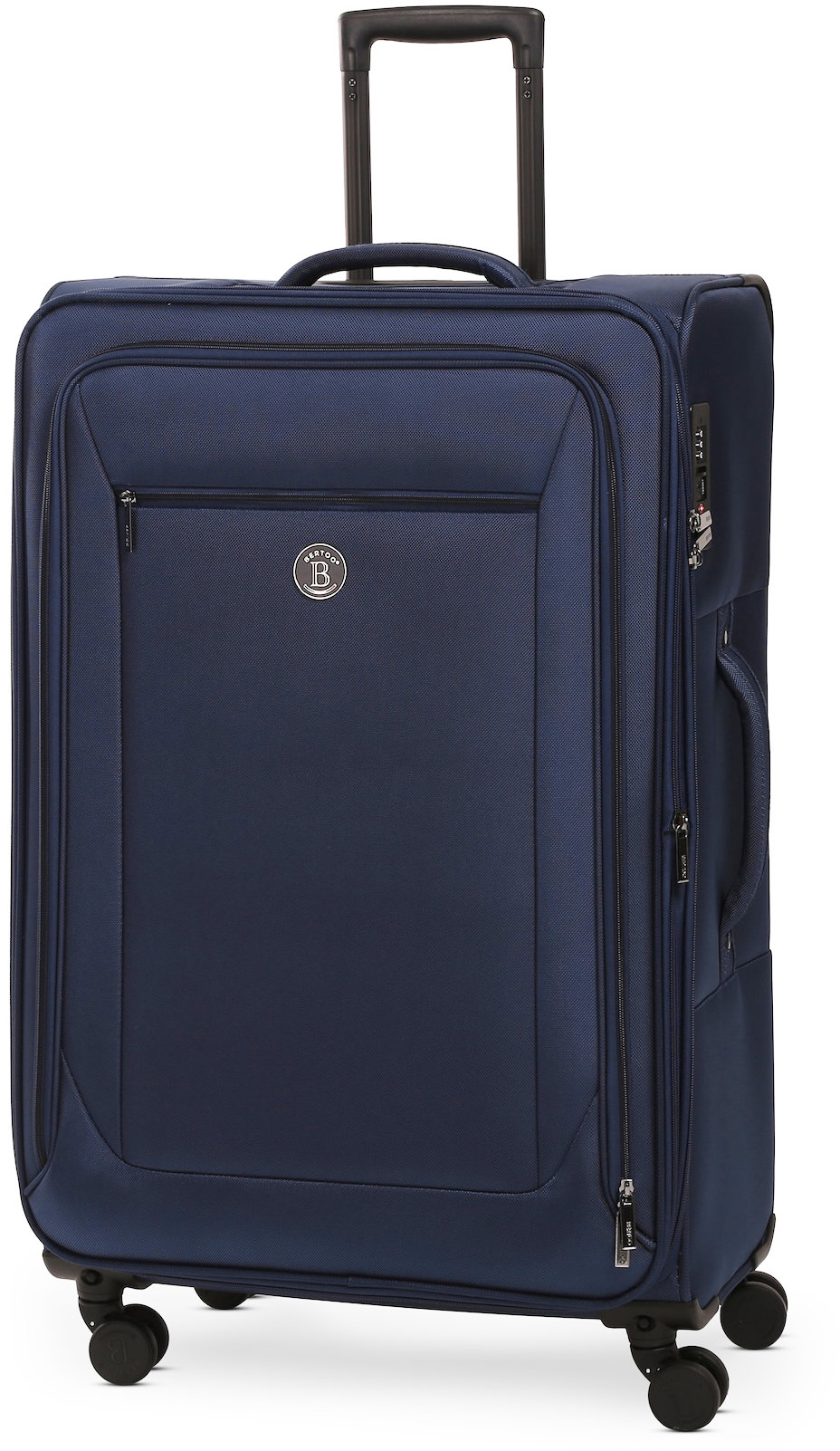 BERTOO Cestovný kufor Modena, modrý 100 – 116 l