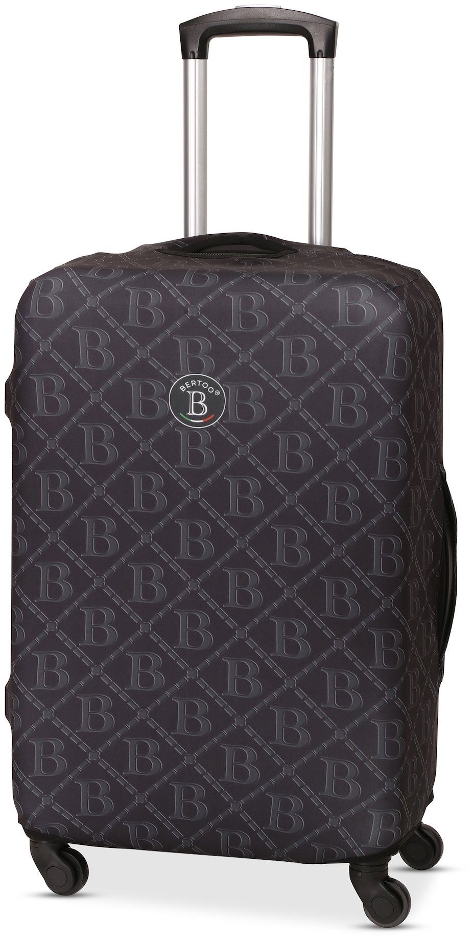 Bertoo Obal na cestovní kufr - black/grey velikost L