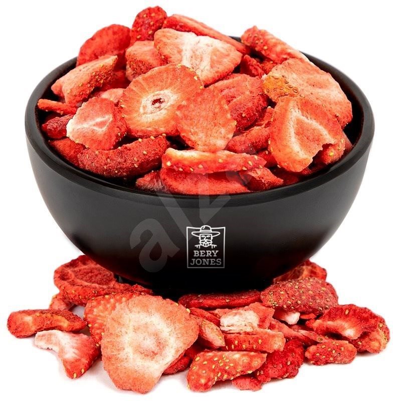 Bery Jones Jahody plátky lyofilizované 80 g