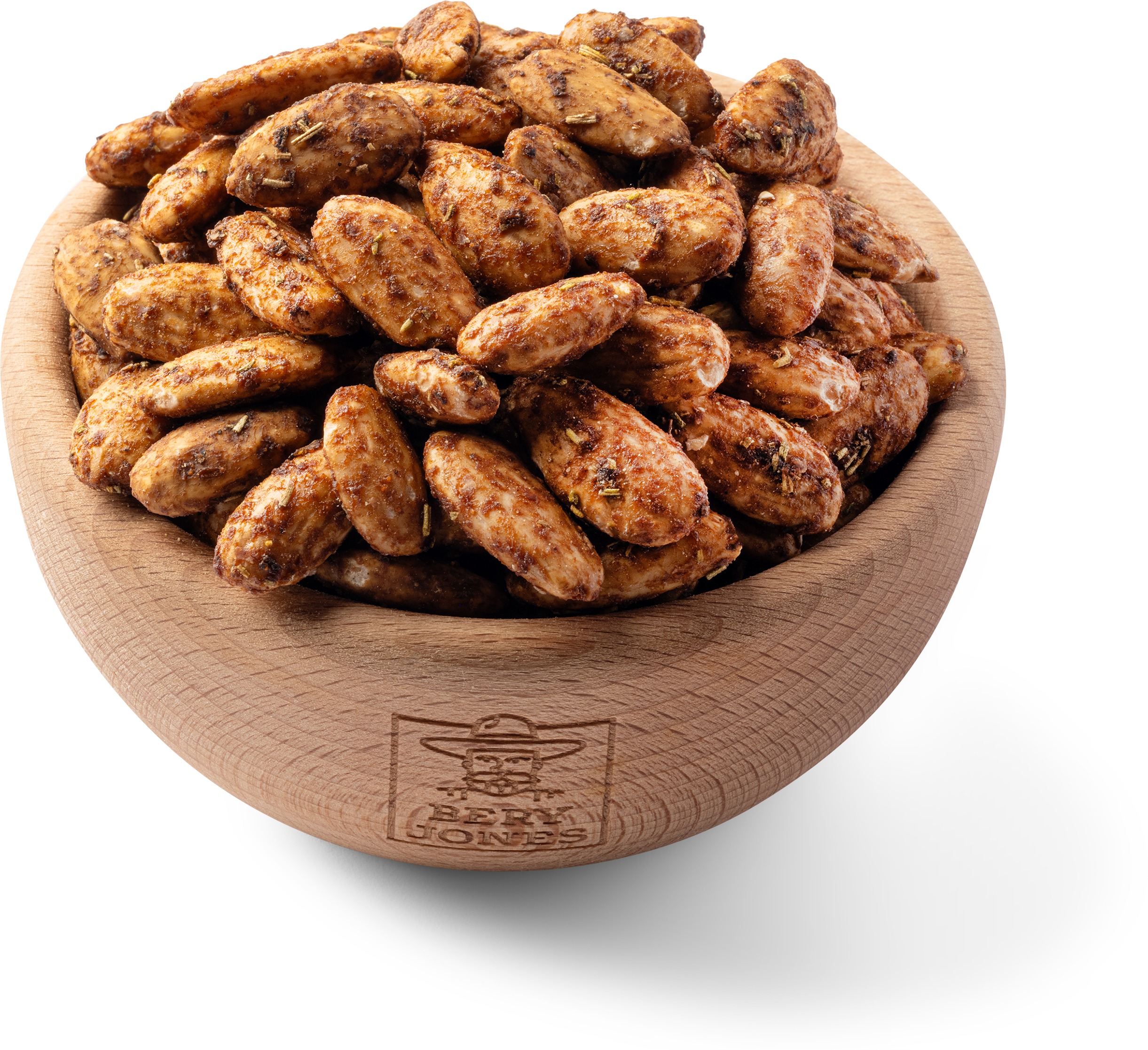 Bery Jones Mandle pražené – rozmarín, chilli a cesnak 500 g