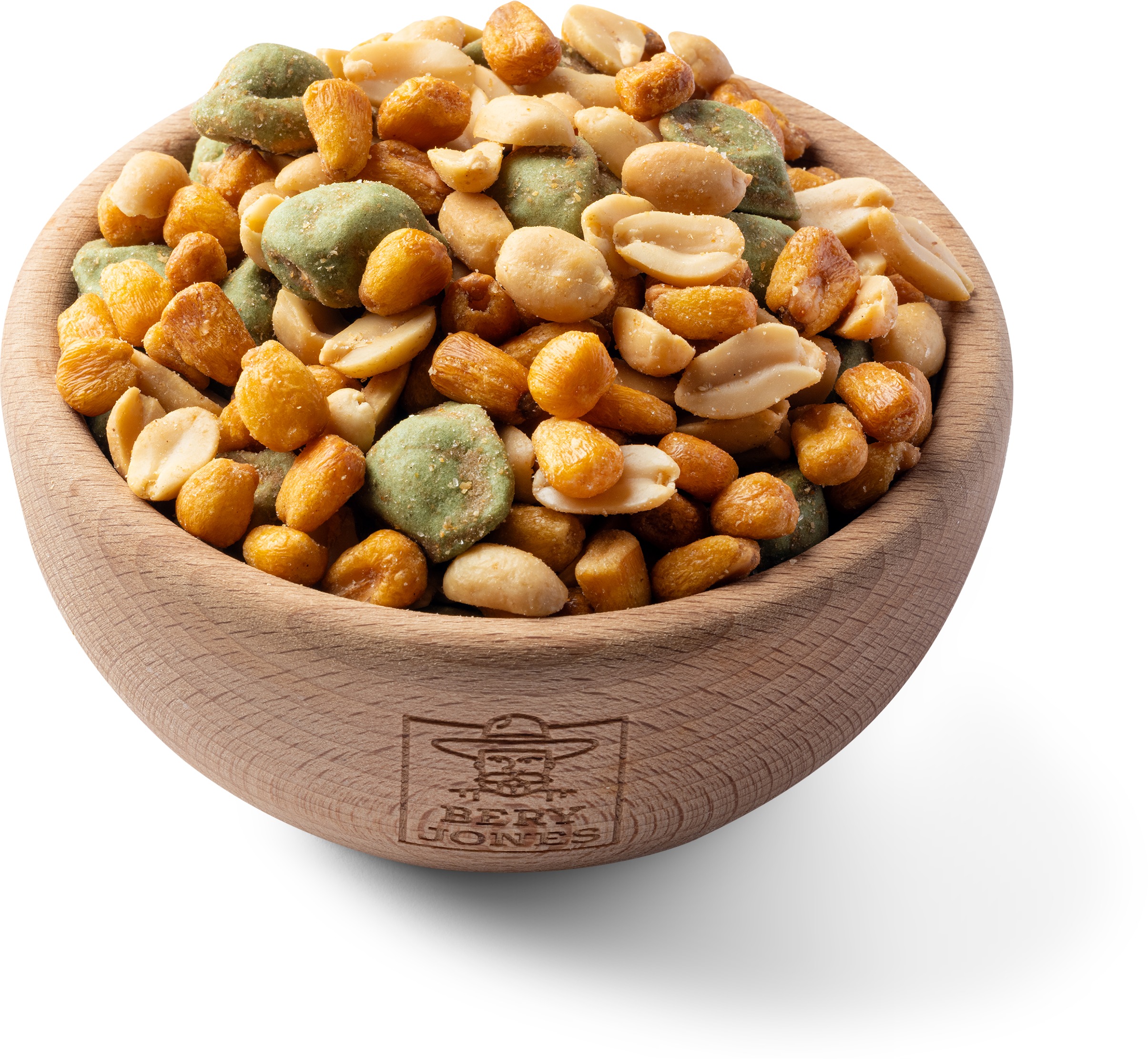 Bery Jones slaný mix – arašidy s wasabi a kukuricou 1000 g