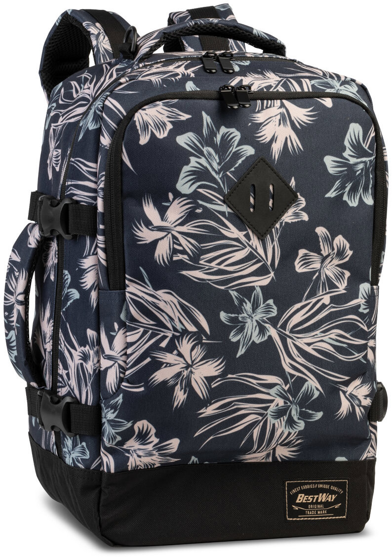 Bestway Bags Cabin Pro small tmavomodrý print flower 40290-5016