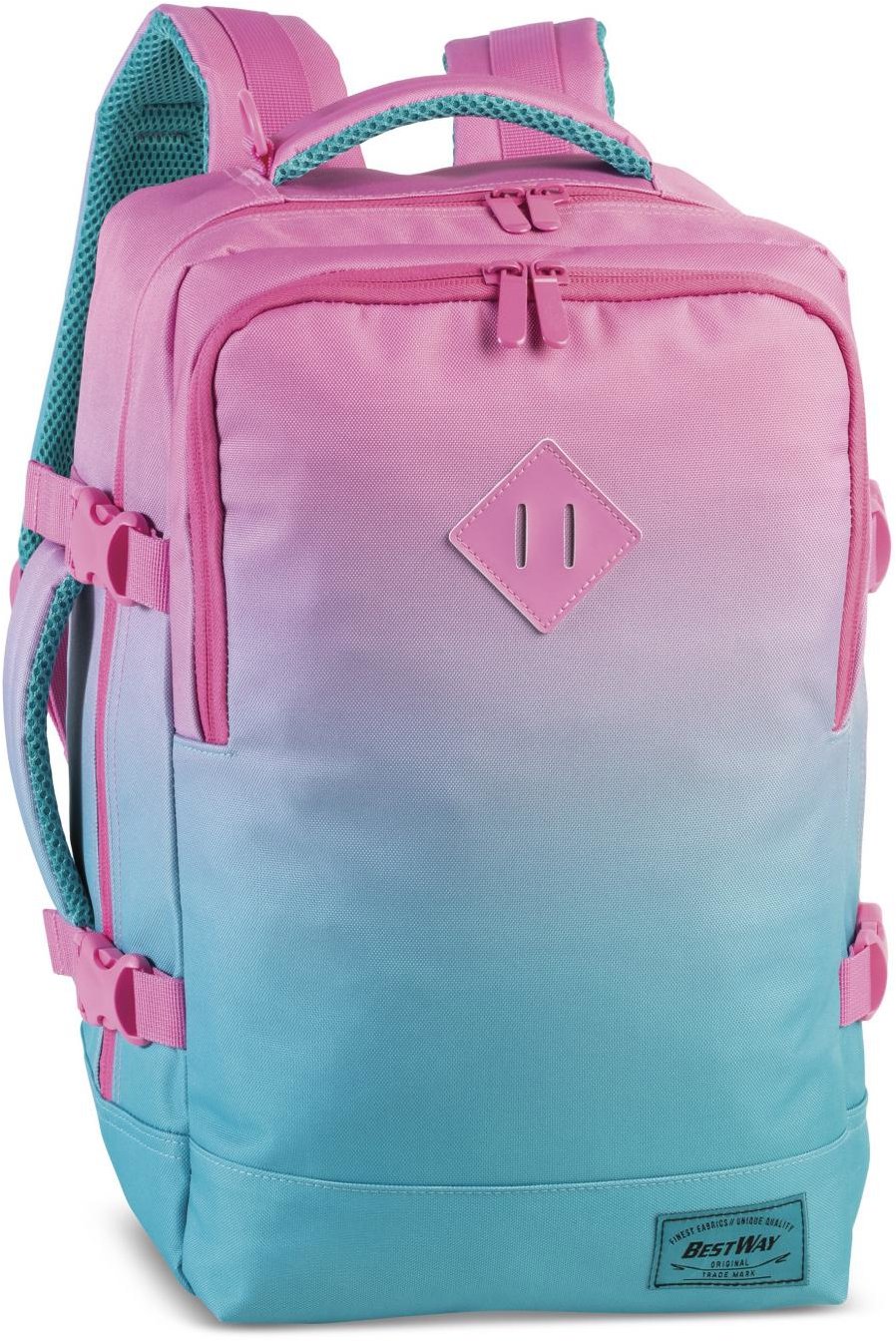 Bestway Bags Cabin Pro small, kabínová batožina, modro/ružová