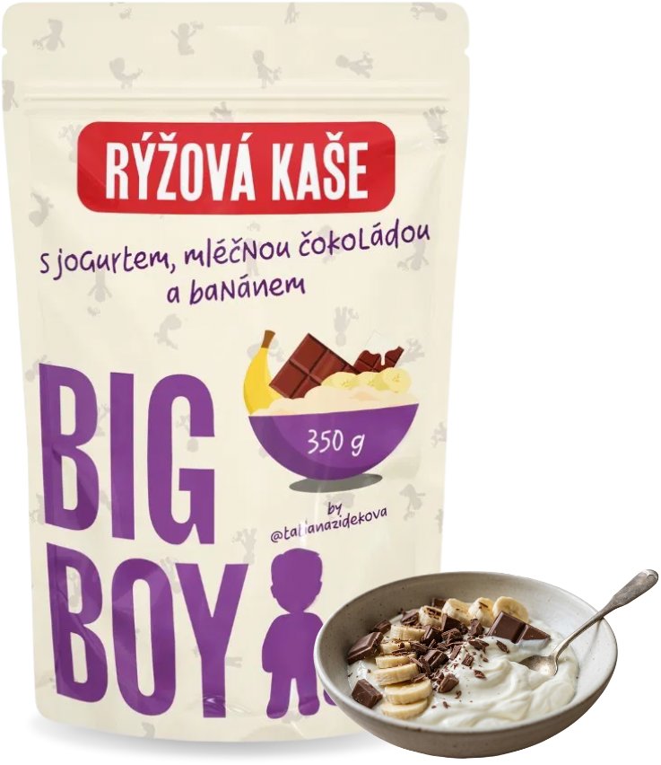BIG BOY Ryžová kaša s jogurtom by Tatiana 350 g
