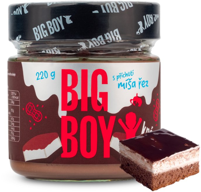 BIG BOY Krém s príchuťou Míša rezu 220 g