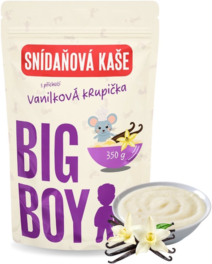 BIG BOY Ryžová kaša Vanilková krupička 350 g