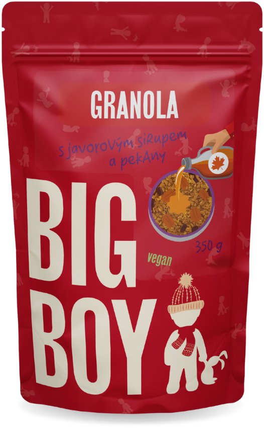 BIG BOY Granola s javorovým sirupom 350 g