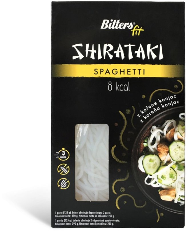 Bitters Shirataki FIT špagety slim 390 g