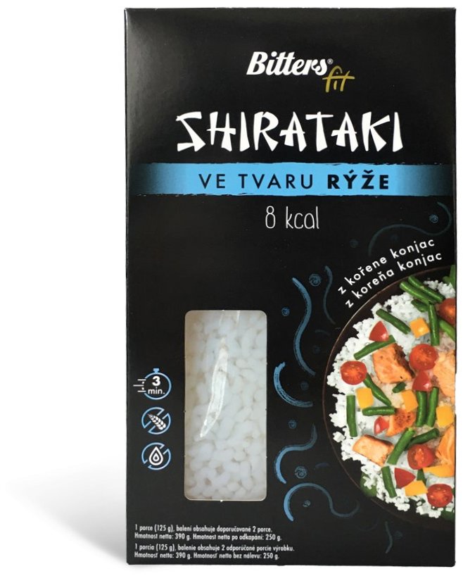 Bitters Shirataki FIT ryža 390 g