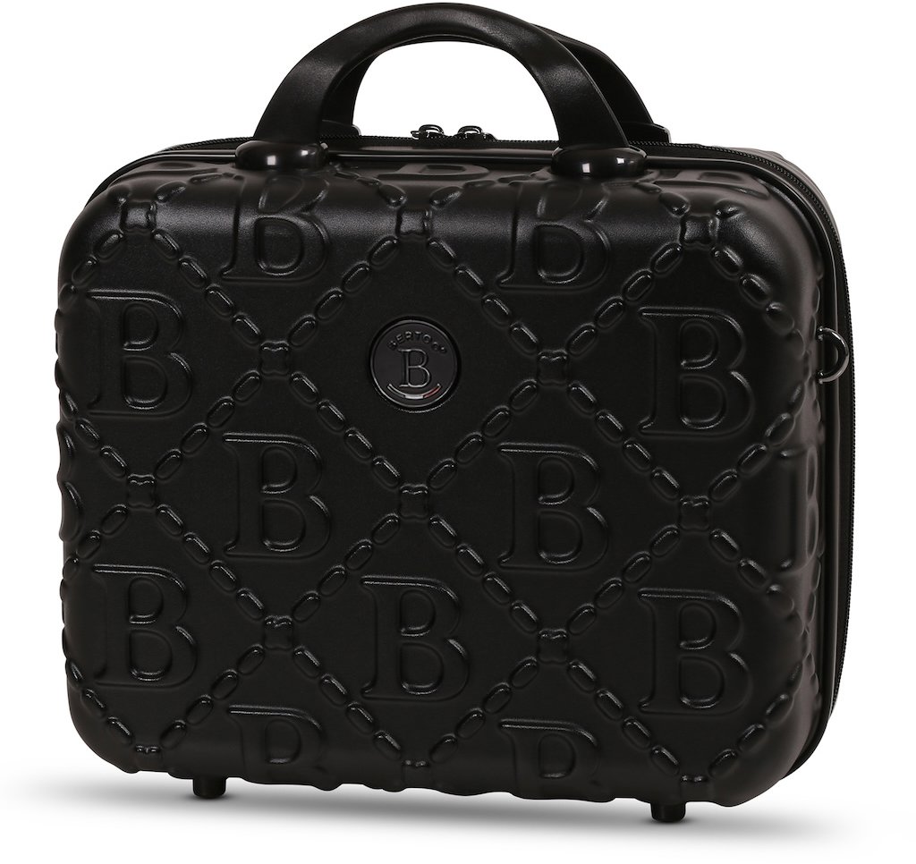 BERTOO Livorno Cestovný kozmetický kufrík black/dark grey 16 l
