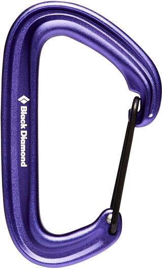Black Diamond Litewire Carabiner Purple