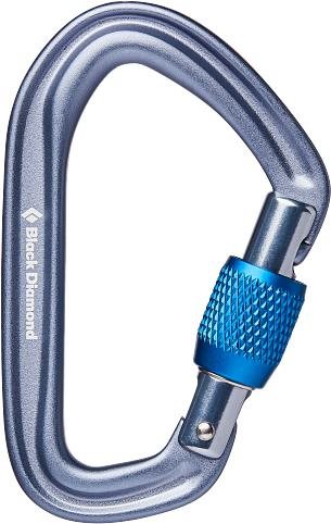 Black Diamond Hotforge Screwgate Carabiner Grey