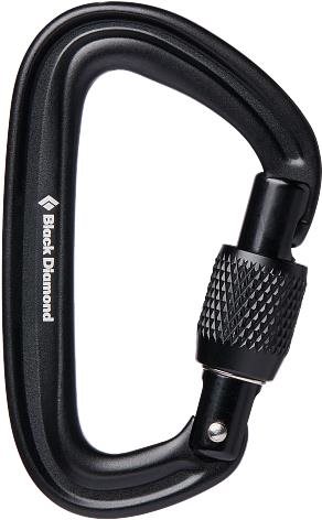 Black Diamond Liteforge Screwgate Carabiner Black