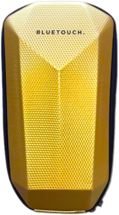 BlueTouch vodoodolný batoh na riadidlá pre elektrokolobežky, zlatý, 4 l