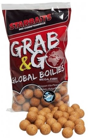 Starbaits Boilies Global Mega Fish 800 g 20 mm
