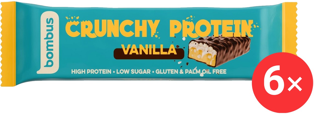 Bombus Crunchy Vanilla 6× 50 g