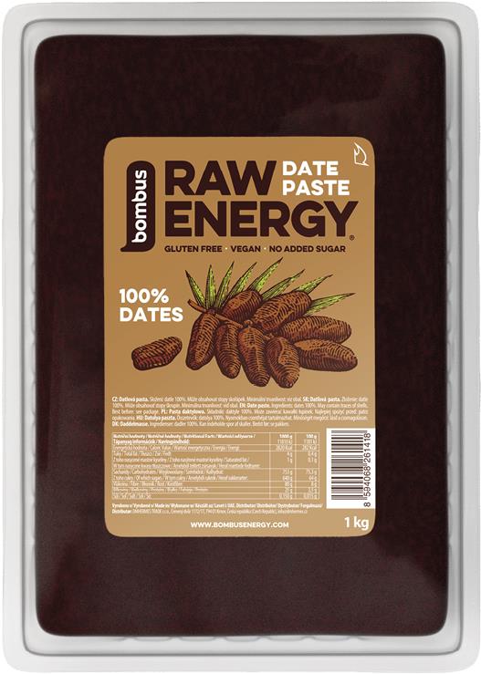 Bombus Raw Energy Date Paste 1 kg