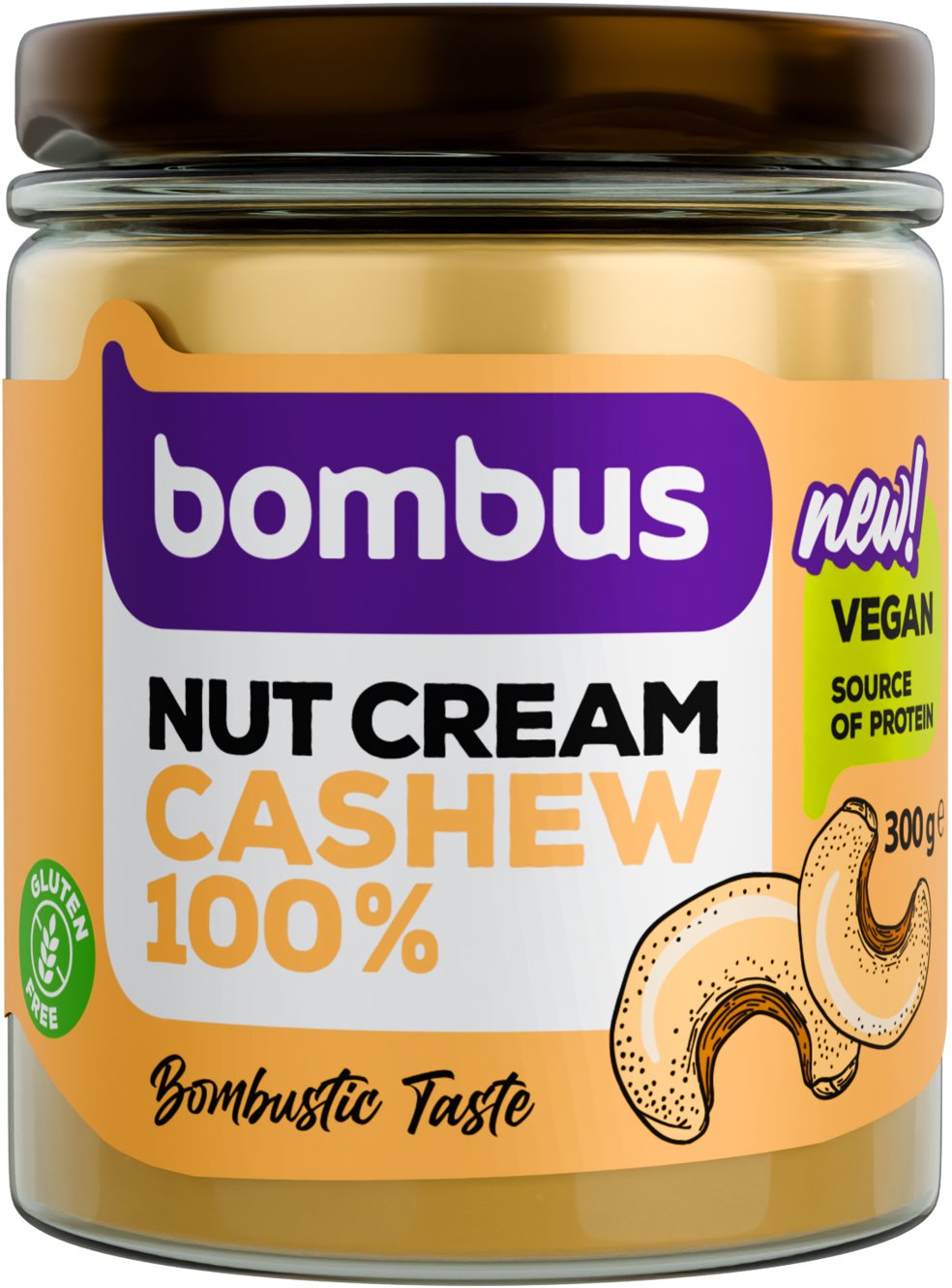 Bombus Nuts Cream 300 g Cashew 100%