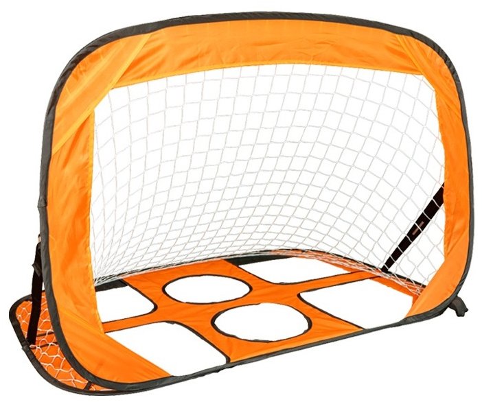 Master Futbalová bránka Pop-Up 118 × 80 × 80 cm s tréningovými otvormi