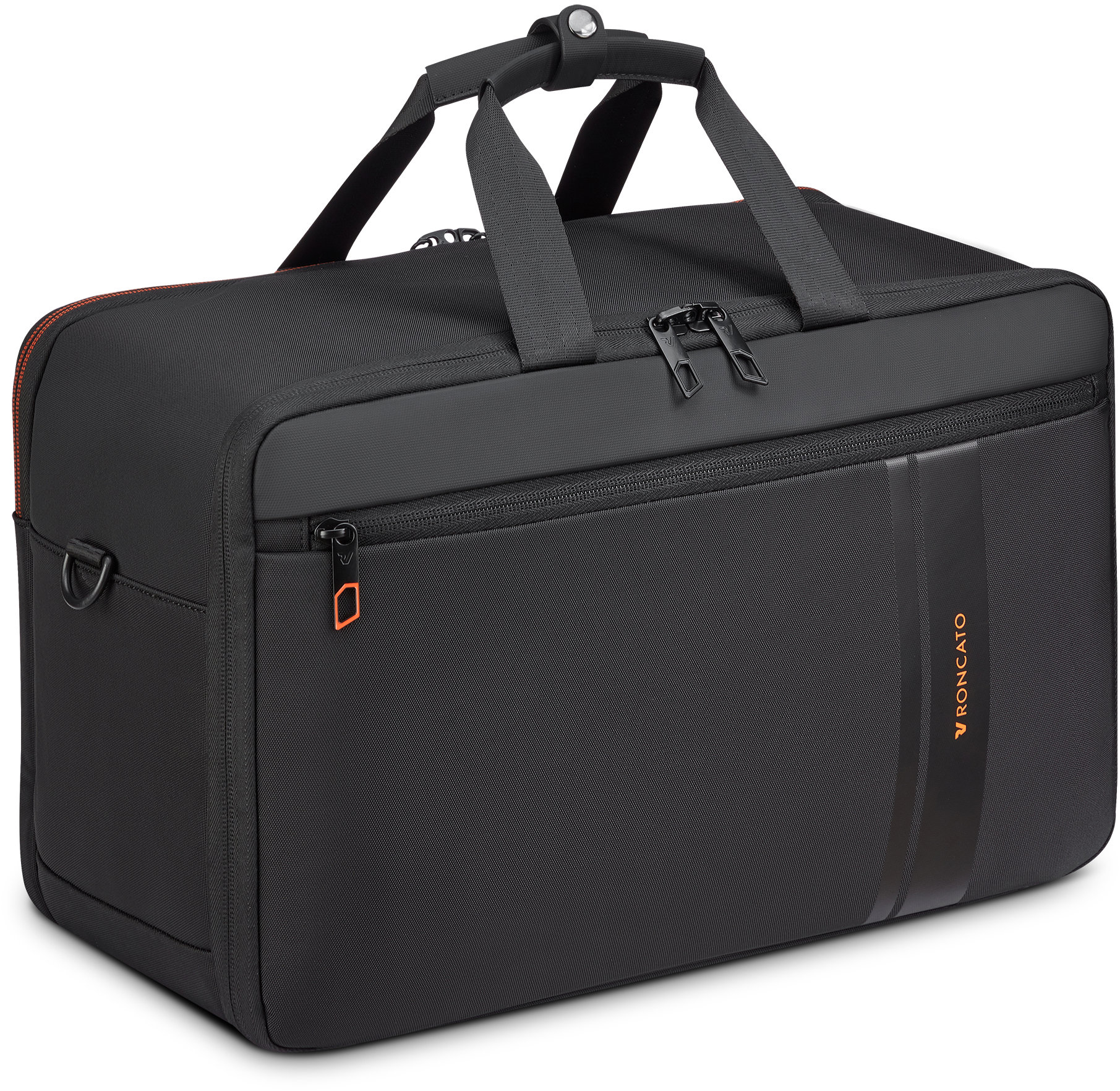 Roncato Metropolitan Batoh 3 v 1 do lietadla 40 × 25 × 20 cm, čierny