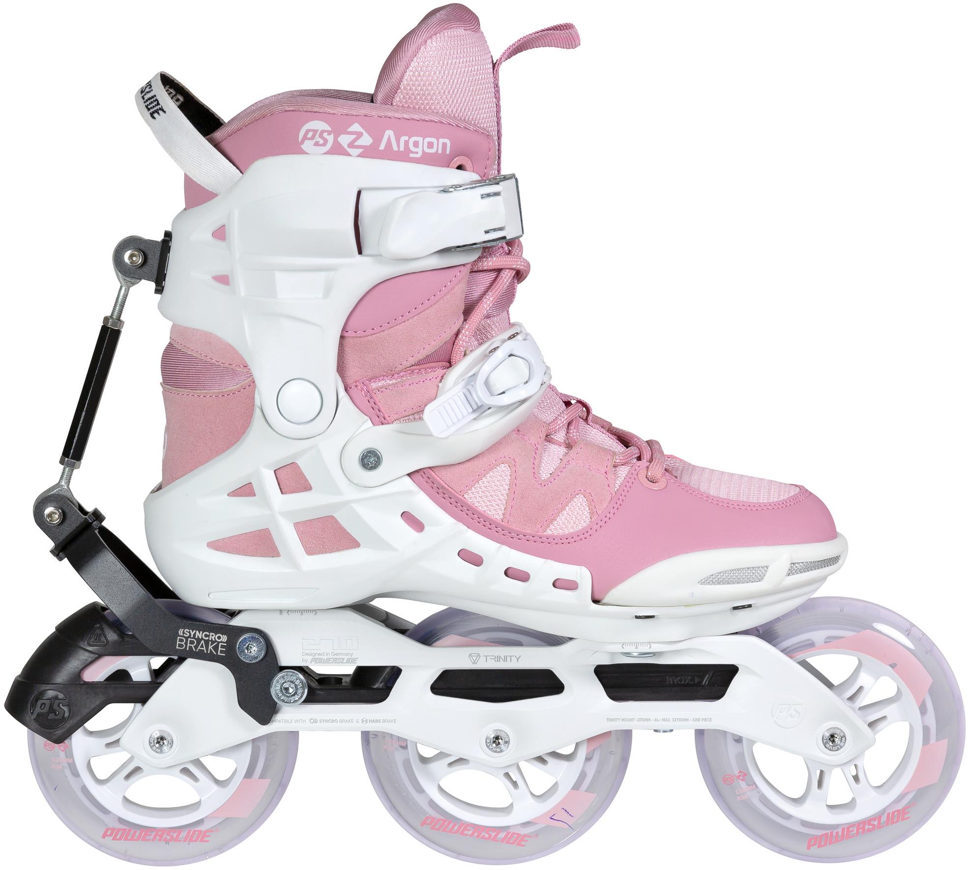 Powerslide Phuzion Argon Syncro Rose 110 Trinity, 42