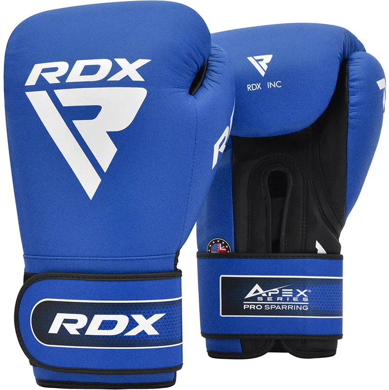 RDX Tréningové boxerské rukavice Apex modré 16 oz