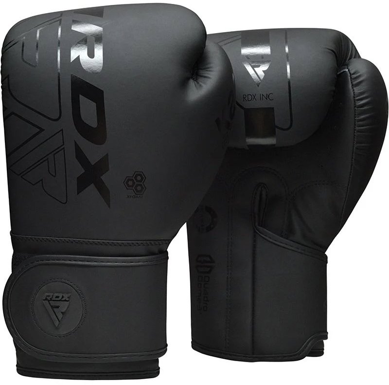 RDX Boxerské tréningové rukavice F6 Kara čierne 10 oz