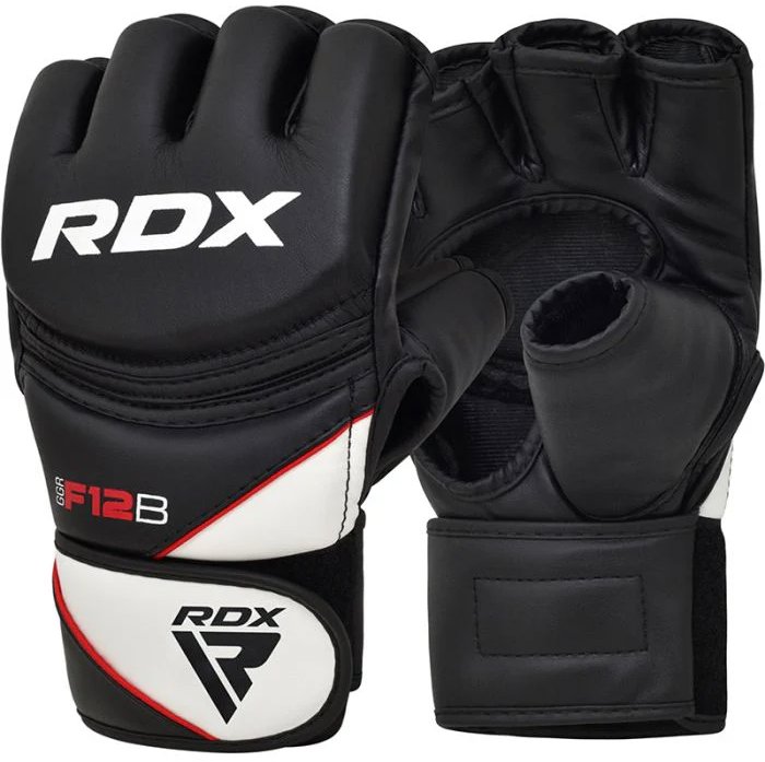 RDX Grapplingové rukavice F12 MMA čierne S