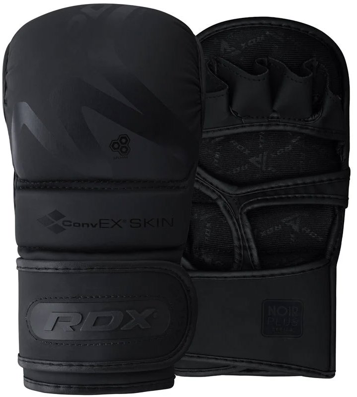 RDX Sparring rukavice T15 MMA čierne S